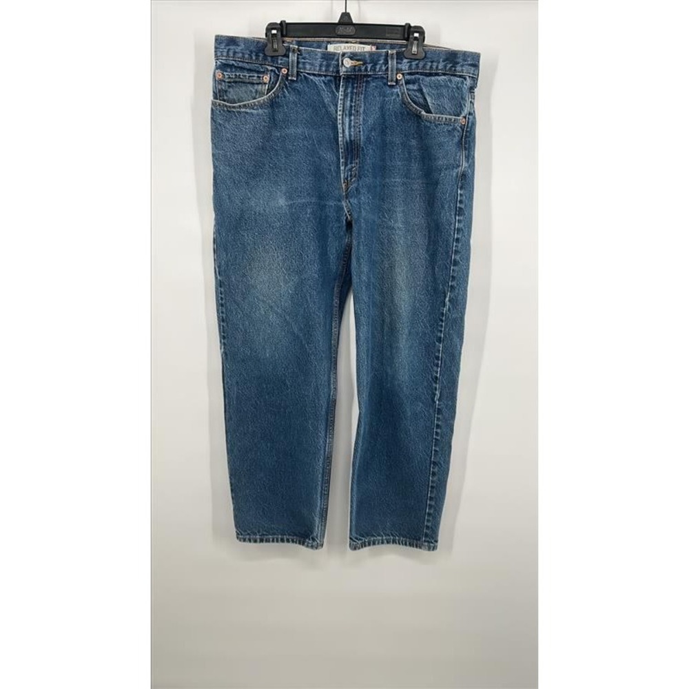 Vintage Levis 550 Relaxed Fit Jeans Mens 38x30 Medium Wash Blue Denim